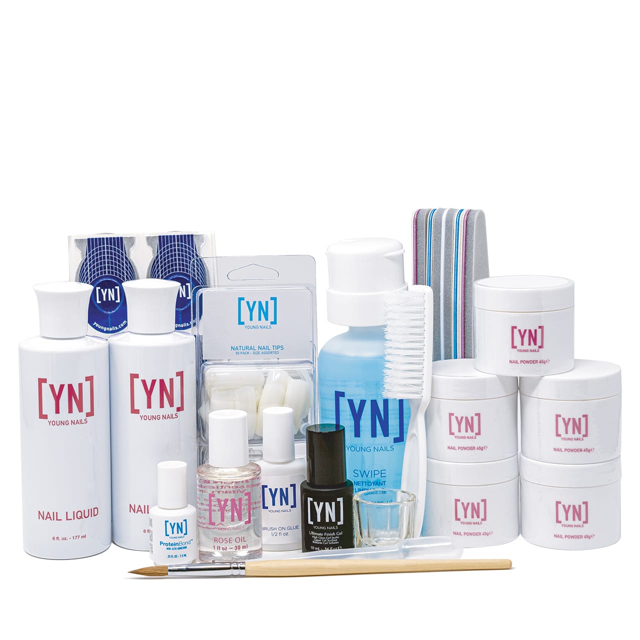 YOUNG NAILS PRO ACRYLIC KIT - CORE