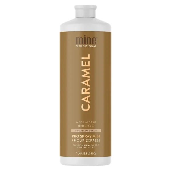 MINE 1Lt CARAMEL PRO SPRAY MIST SOLUTION