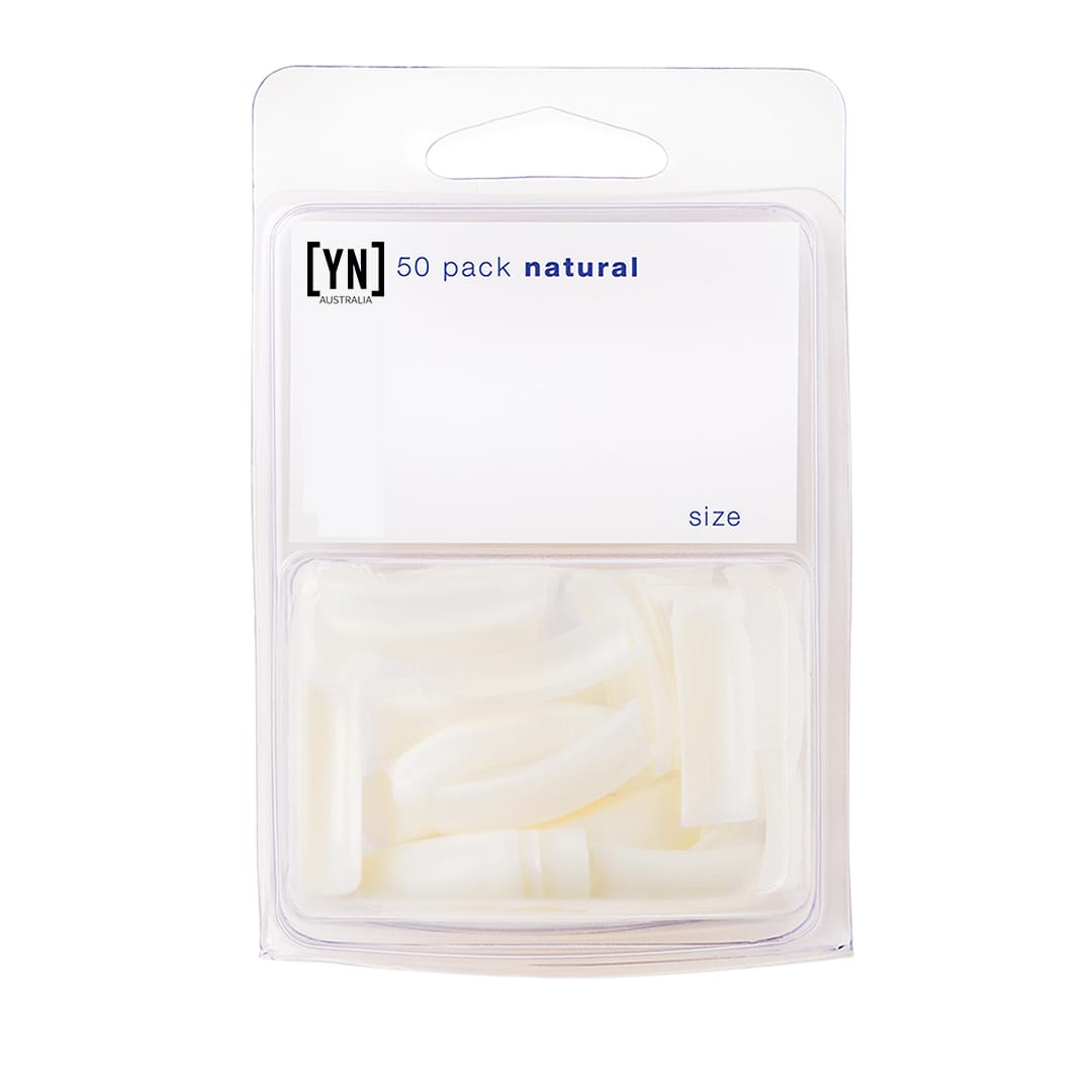 YOUNG NAILS NATURAL TIPS 50 PACK #6