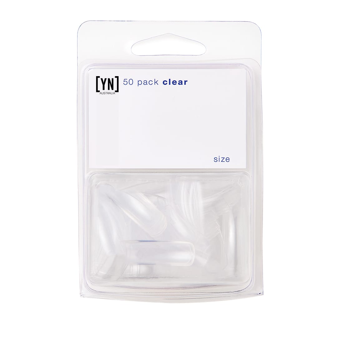 YOUNG NAILS CLEAR TIPS 50 PACK #5